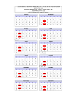 Calendário de Reuniões 2020
