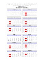 Calendário de Reuniões Legislativas 2023