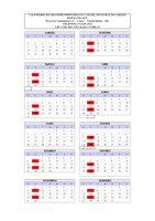 Calendário de Reuniões Ordinárias 2026